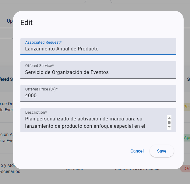 Búsqueda de productoras